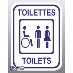 Toilettes Picto