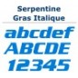 Serpentine Gras Italic