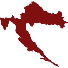 Carte Croatie