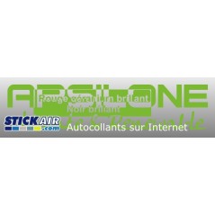 Apsilone rouge et noir