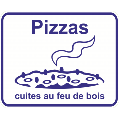 Pictogramme pizzas au feu de bois