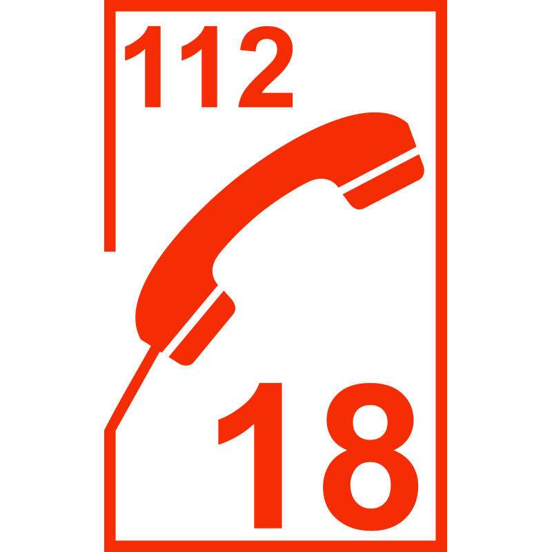 Telephone 18 et 112