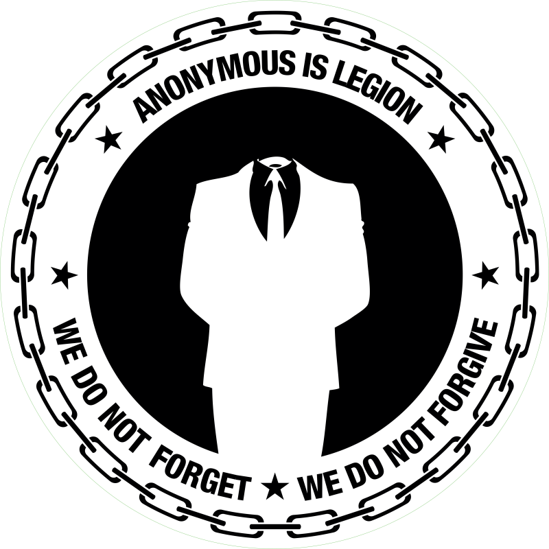 Anonymous Slogan