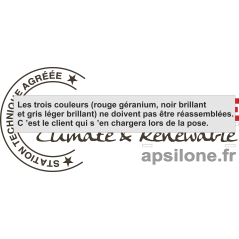 Apsilone trois couleurs