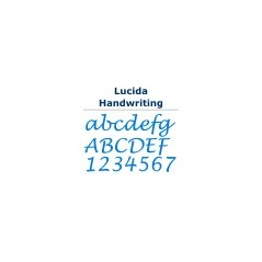 Lucida Handwriting