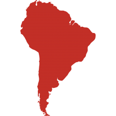 Carte Amerique du sud