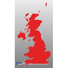 Carte Grande Bretagne