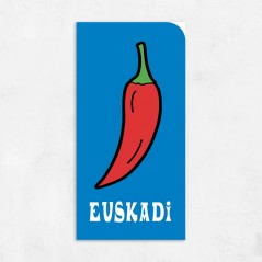 Sticker MOTO immatriculation Euskadi piment