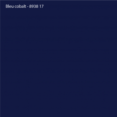 Vinyle brut Bleu cobalt Mat