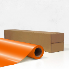 Vinyle brut Orange Brillant
