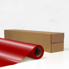 Vinyle brut Rouge sombre Brillant