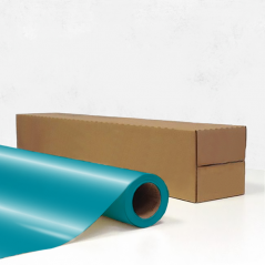 Vinyle brut Turquoise Brillant