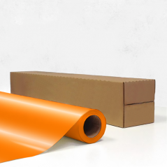 Vinyle brut Orange Fluo