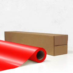 Vinyle brut Rouge Fluo