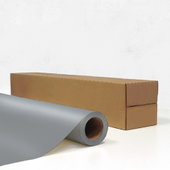 Vinyle brut Gris clair métallisé Mat